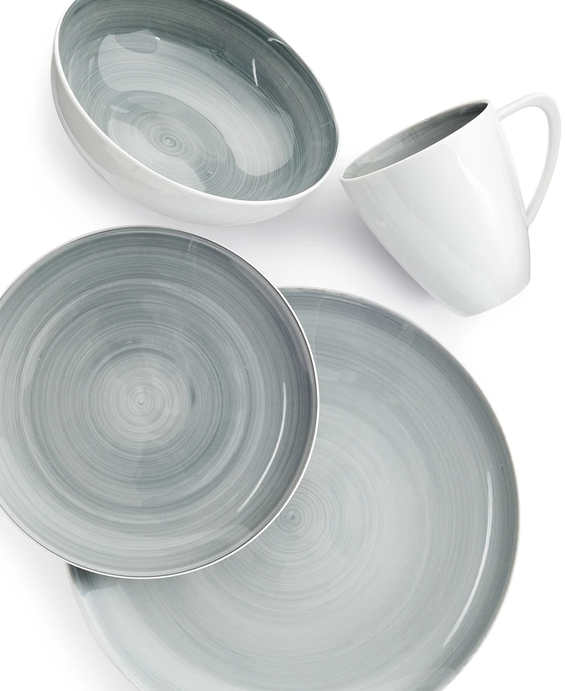 Mikasa Savona Grey 4-Piece Place Setting