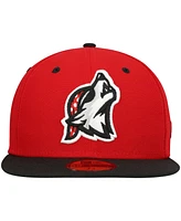 Men's New Era Red Erie SeaWolves Authentic Collection Team Alternate 59FIFTY Fitted Hat