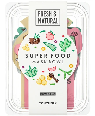 Tonymoly 6-Pc. Super Food Mask Bowl Set