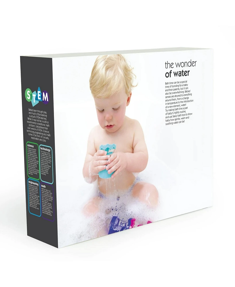 Sassy Baby Baby Sassy 8 Piece Rain Barrels Connecting Funnels Bath Toy