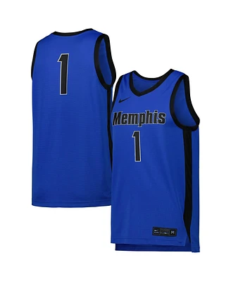 Nike Men's #1 Memphis Tigers Replica Basketball Jersey