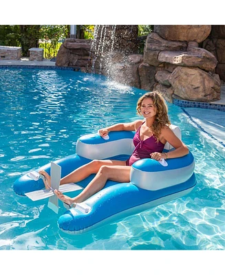 PoolCandy Pedal Runner Deluxe Foot-Powered Lounger