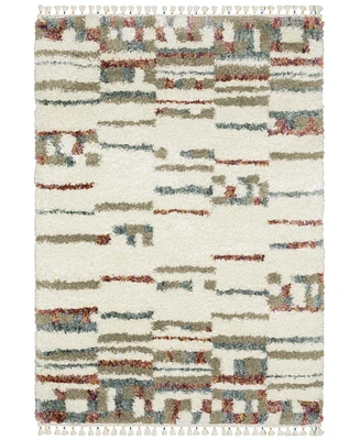 Oriental Weavers Axis AX06A 7'10" x 10'10" Area Rug