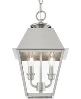 Livex Wentworth 2 Light Outdoor Medium Pendant Lantern