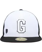 Men's New Era White, Black San Francisco Giants 2023 On-Field Batting Practice 59FIFTY Fitted Hat