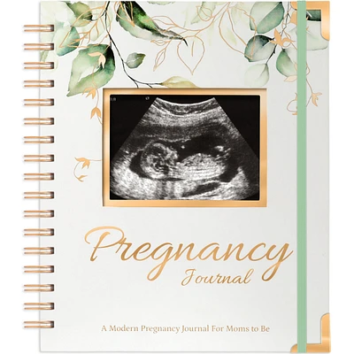 KeaBabies Pregnancy Journal Memory Book: Inspire, 90 Pages Hardcover Book, Journals for First Time Moms