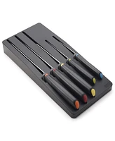 Joseph Joseph Elevate Knives Store 5-Piece Knife Set with in-Drawer Storage Tray
