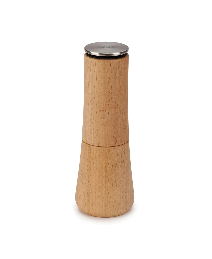 Joseph Joseph Milltop Wood Non-Spill Pepper Mill