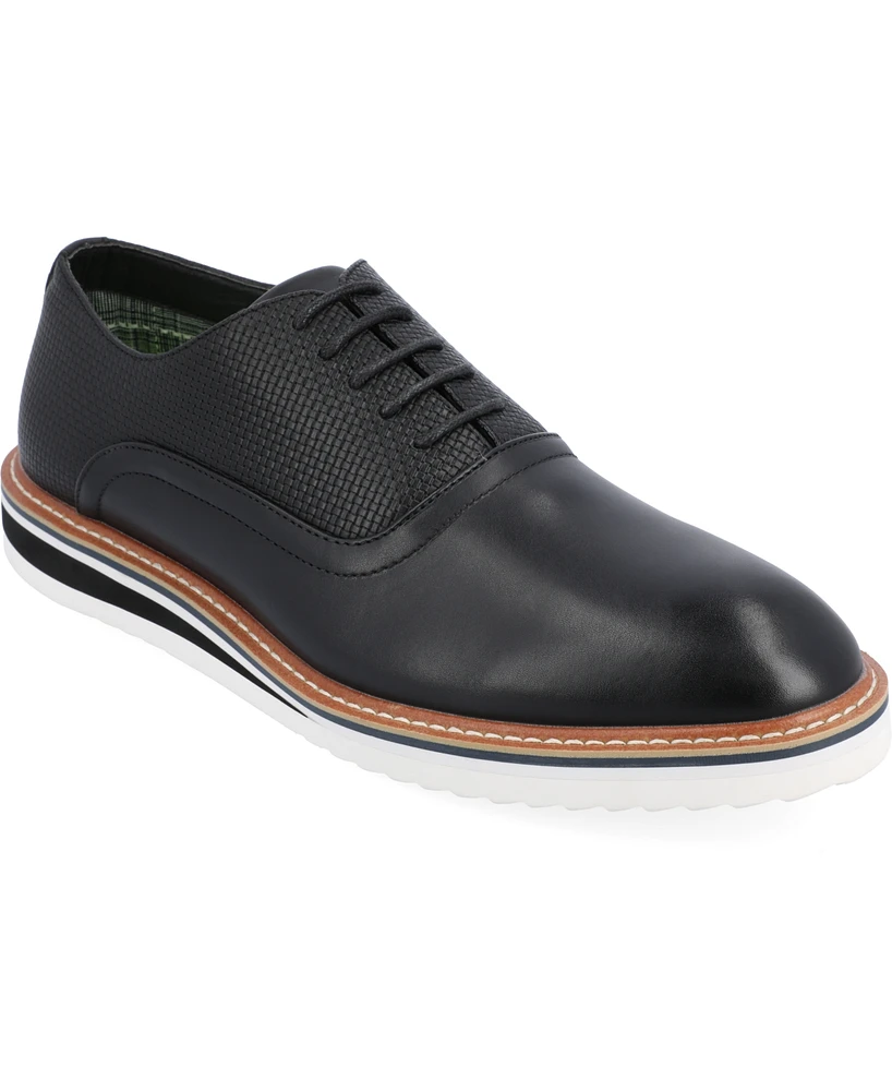 Vance Co. Men's Weber Plain Toe Hybrid Dress Shoes