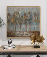 Rosemary Lane Canvas Tree Framed Wall Art with Gold-Tone Frame, 47" x 2" x 36"