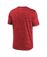 Men's Nike Red Los Angeles Angels Authentic Collection Velocity Performance Practice T-shirt