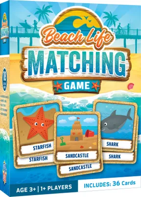 Beach Life Matching Game