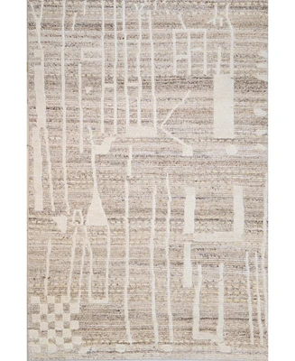 Bashian Natural Wool NWL27 7'6" x 9'6" Area Rug