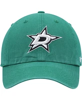 Men's '47 Brand Kelly Green Dallas Stars Clean Up Adjustable Hat