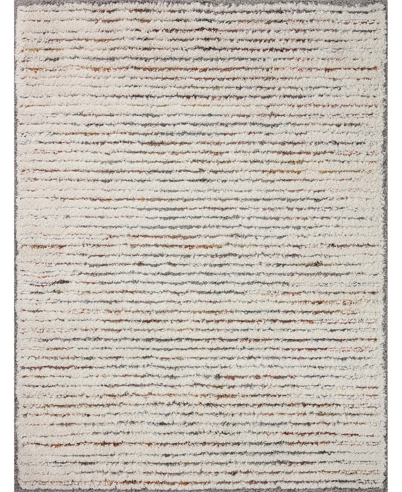 Loloi Levitt Shag Lev- 5'3" x 7'6" Area Rug
