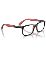 Ray-Ban Jr Kids Rectangle Eyeglasses, RB1621 47
