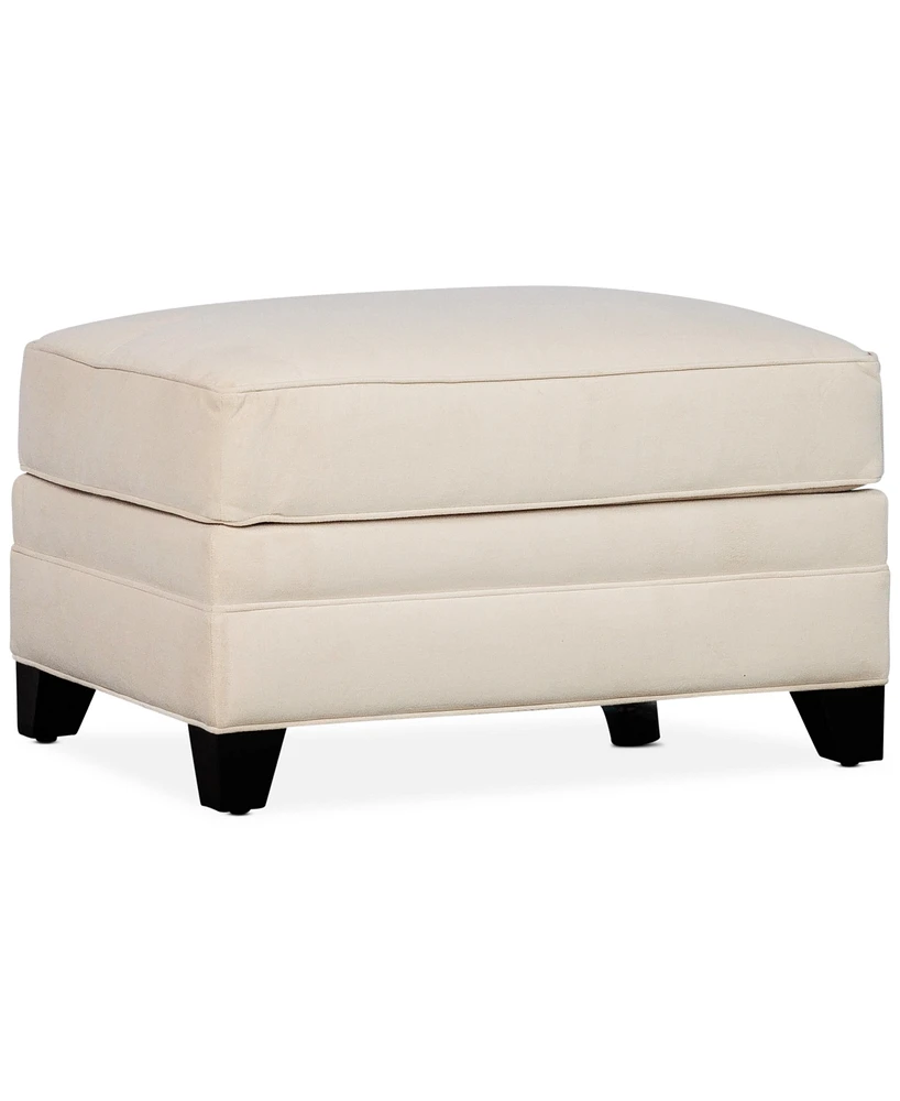 Closeout! Kallison 32" Fabric Ottoman, Created for Macy's