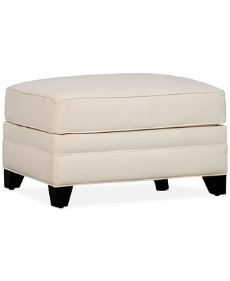 Closeout! Kallison 32" Fabric Ottoman, Created for Macy's