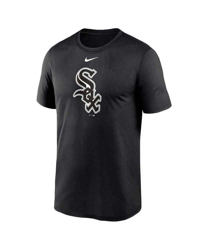 Men's Nike Black Chicago White Sox Big and Tall Logo Legend Performance T-shirt