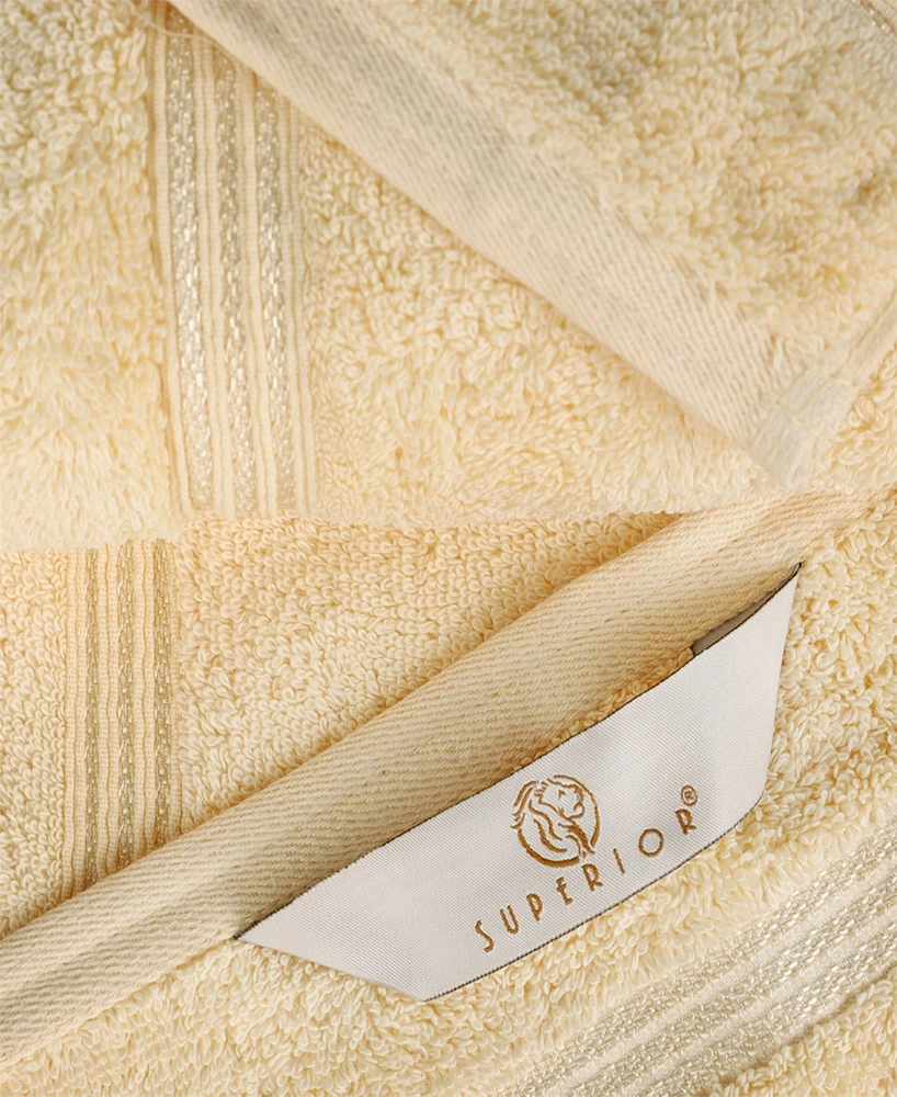 Superior Solid Quick Drying Egyptian Cotton 2 Piece Bath Sheet Set