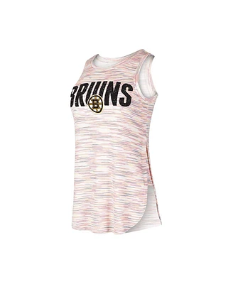 Women's Concepts Sport Boston Bruins Sunray Multicolor Tri-Blend Tank Top