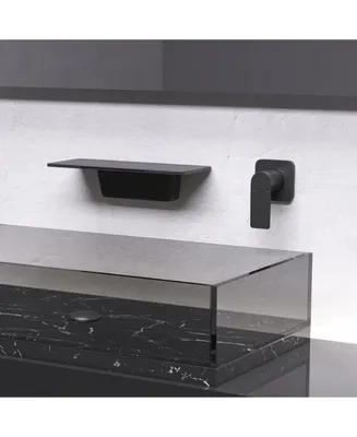 Waterfall Bathroom Sink Faucet