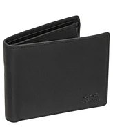 Mancini Men's Buffalo Rfid Secure Wallet with Coin Pocket