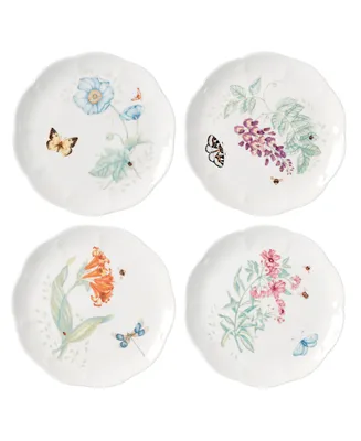 Lenox Butterfly Meadow Accent Plate Set, Set of 4