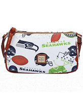 Women's Dooney & Bourke Seattle Seahawks Gameday Lexi Crossbody with Small Coin Case