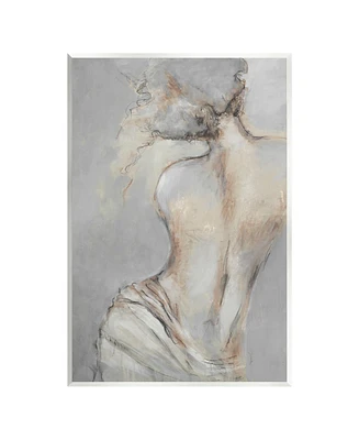 Stupell Industries Traditional Portrait Nude Woman Wall Plaque Art, 13" x 19"