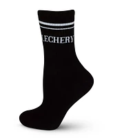 Lechery Women's Varsity Striped Crew Socks