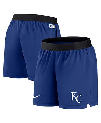 Women's Nike Royal Kansas City Royals Authentic Collection Team Performance Shorts