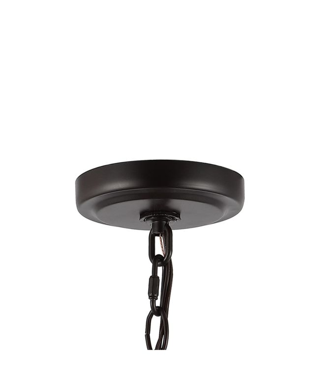 Diantha 28.5" 7-Light Contemporary Bohemian Iron, Acrylic Led Pendant