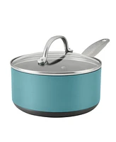 Anolon Achieve Hard Anodized Nonstick 2 Quart Sauce Pan with Lid