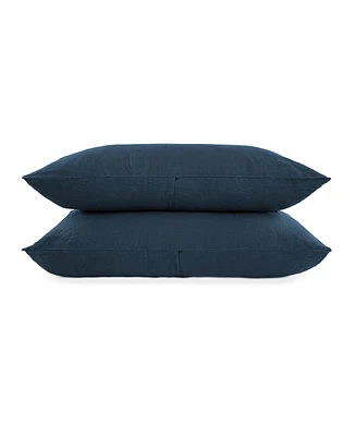 100% French Linen Pillowcase Set - King