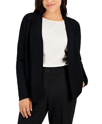 Ak Anne Klein Petite Kissing Front Cardigan