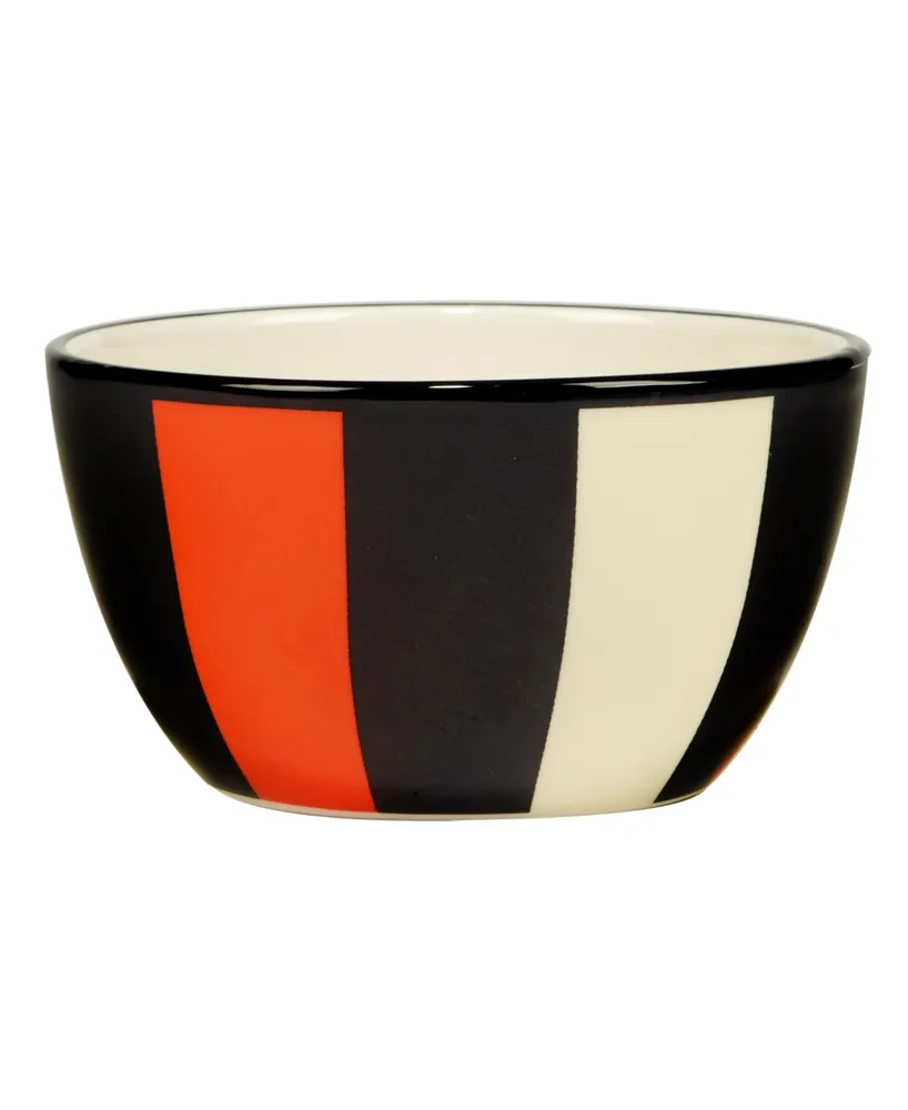 Certified International Spooky Halloween Set of 4 Ice Cream Bowls, Service for 4