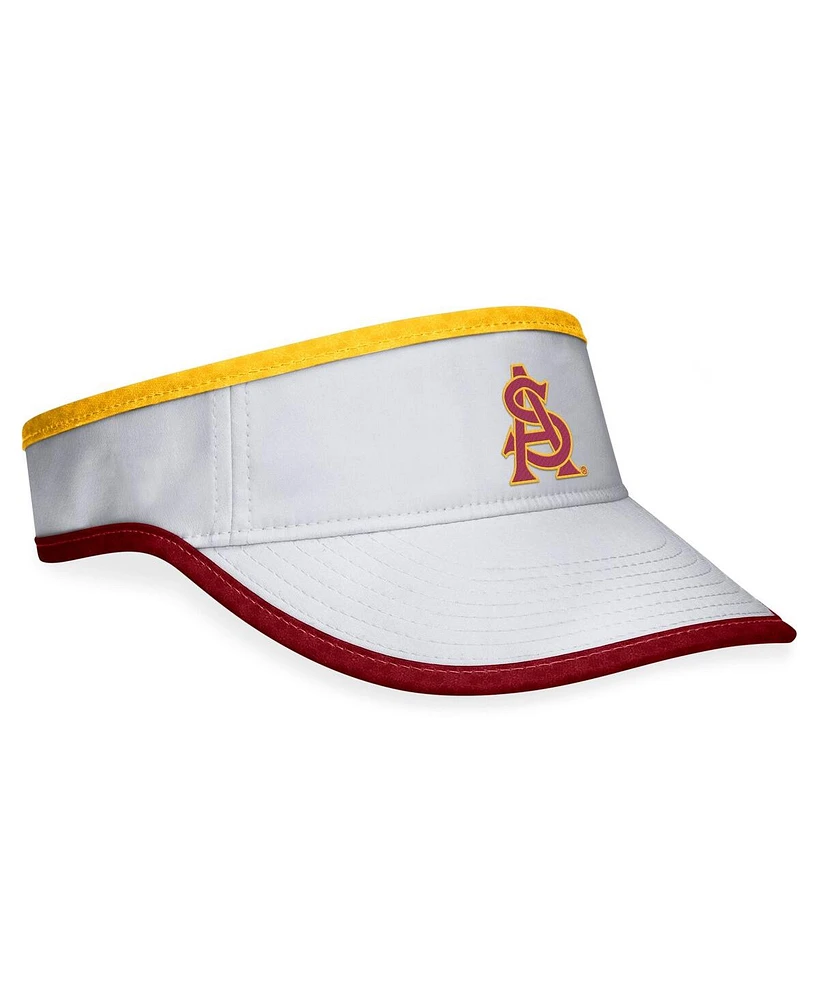 Men's Top of the World White Arizona State Sun Devils Daybreak Adjustable Visor