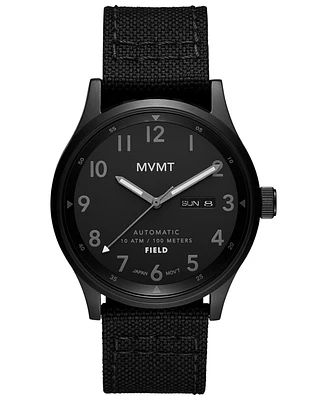 Mvmt Men's Field Automatic Canvas Strap Watch 42mm