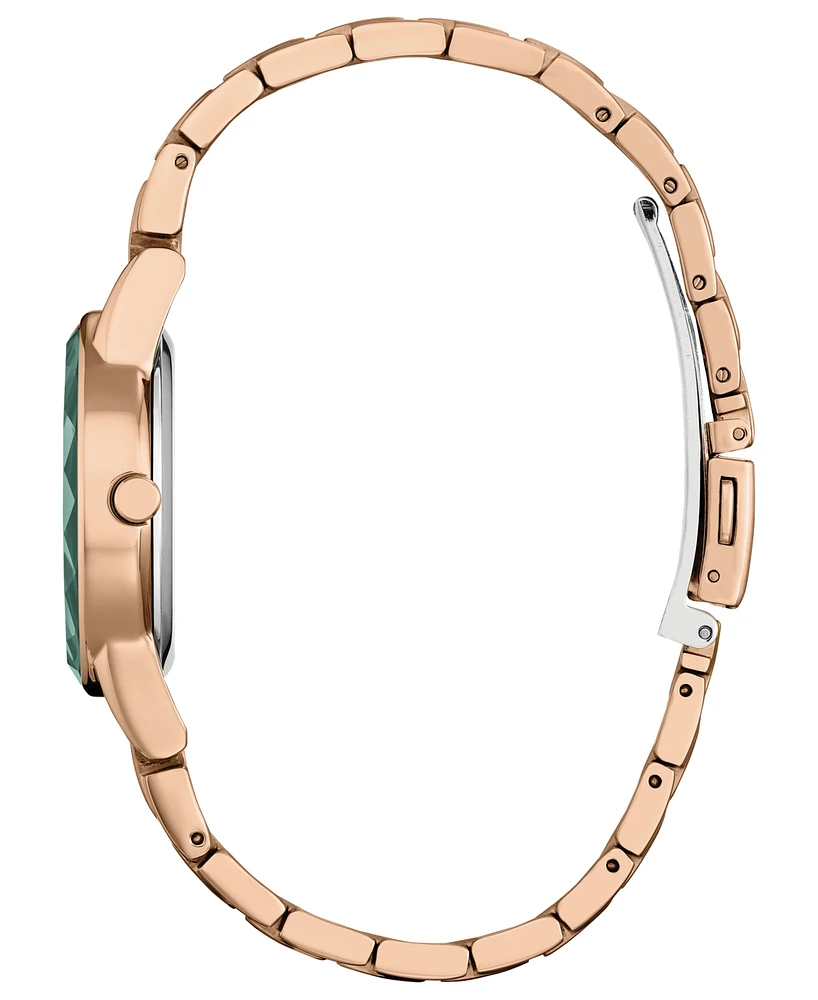 Citizen Eco-Drive Women's Disney Princess Ariel Rose Gold-Tone Stainless Steel Bracelet Watch 30mm Gift Set