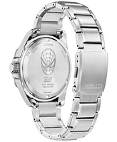 Citizen Eco-Drive Men's Marvel Spider-Man Stainless Steel Bracelet Watch 44mm