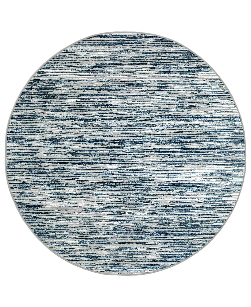 Closeout! Km Home Davide 5'3" x Round Area Rug