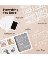 KeaBabies Heartfelt Inkless Baby Hand & Footprint Frame Kit with Letterboard, Dog Paw Print, Baby Shower Gifts for New-Moms