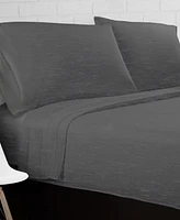 Ella Jayne Soft Heather Jersey Knit 3-Pc. Sheet Set, Twin Xl