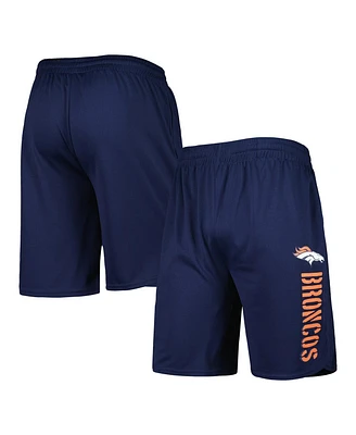 Men's Msx by Michael Strahan Navy Denver Broncos Team Shorts