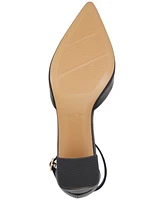 Aldo Women's Jan Pointed-Toe Ankle-Strap Block-Heel Pumps
