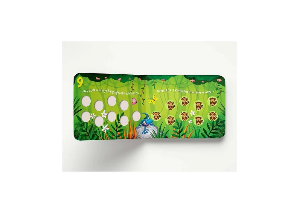 Ten Little Monkeys- A Magical Counting Storybook by Amanda Sobotka