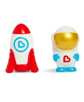 Munchkin Toddler Galaxy Buddies Water Safe Light Up Bath Toy, 2 pack