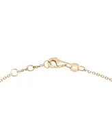 Wrapped Diamond Bar Bracelet (1/10 ct. t.w.) in 14k Gold, Created for Macy's