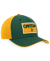 Men's Nike Green, Gold Oakland Athletics Classic99 Colorblock Performance Snapback Hat